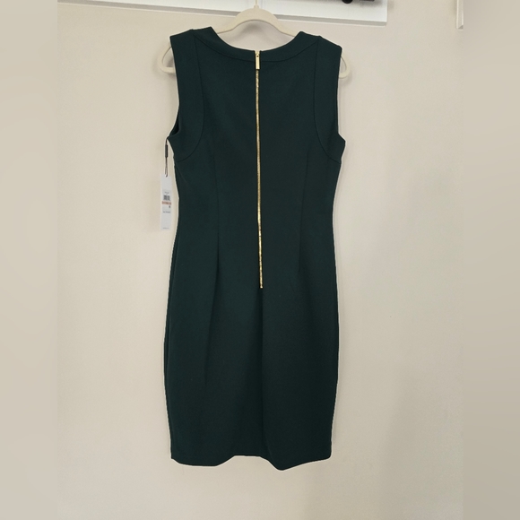 NWT Green Calvin Klein Dress - Picture 4 of 5